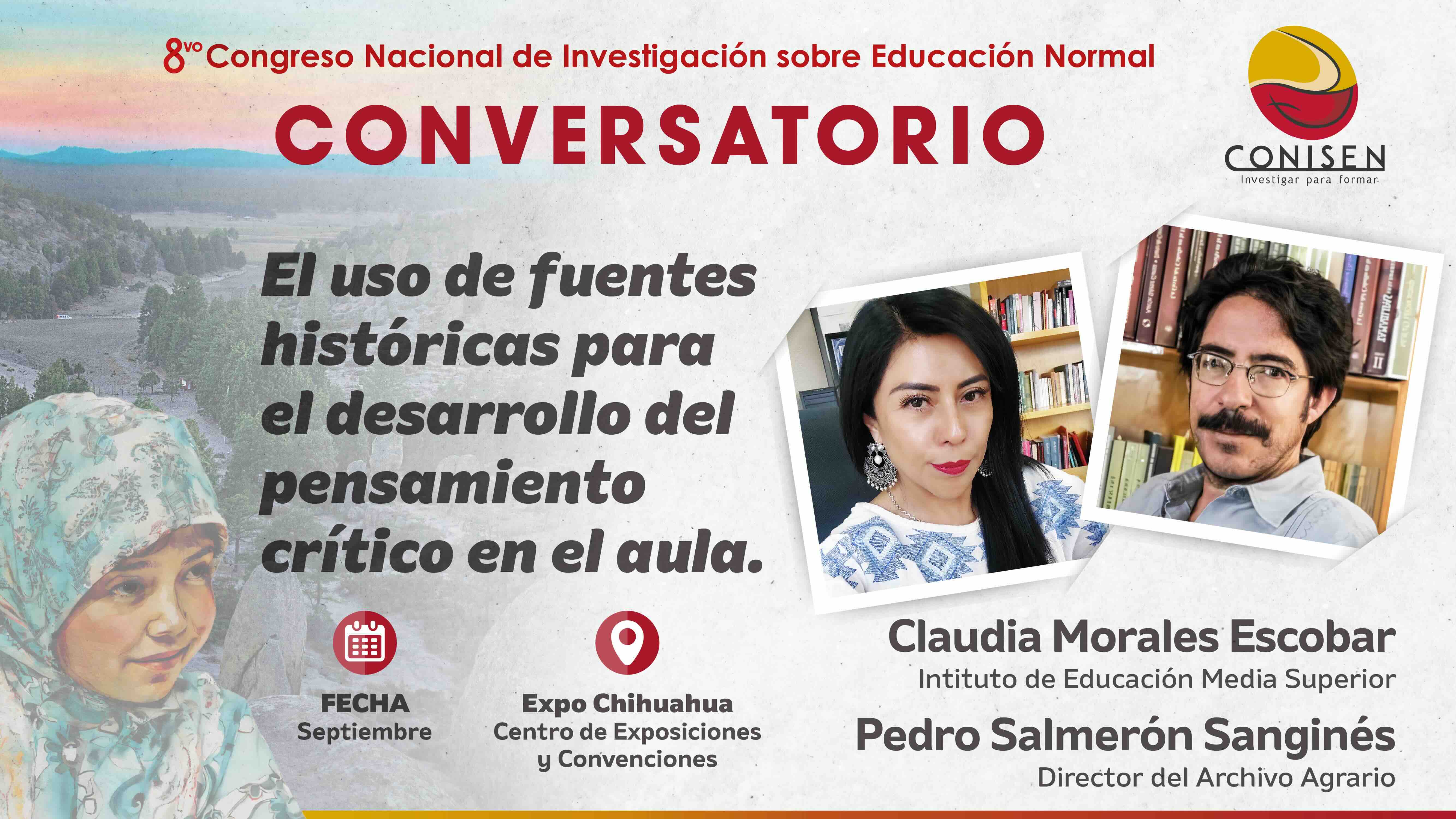 Claudia Morales y Pedro Salmerón (Conversatorio)